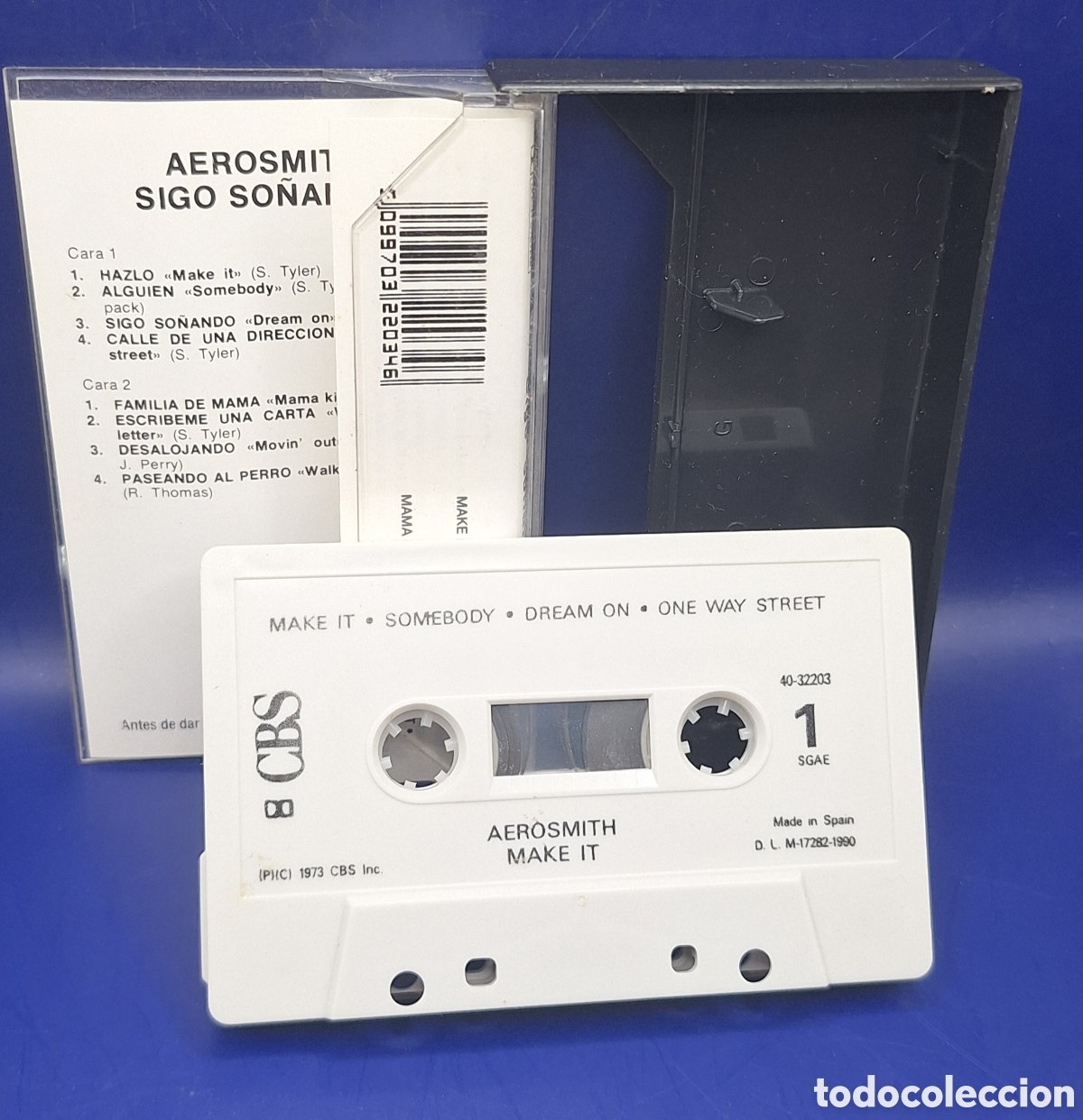 Casetes antiguos: Casete Aerosmith - Sigo So&ntilde;ando - - Foto 4