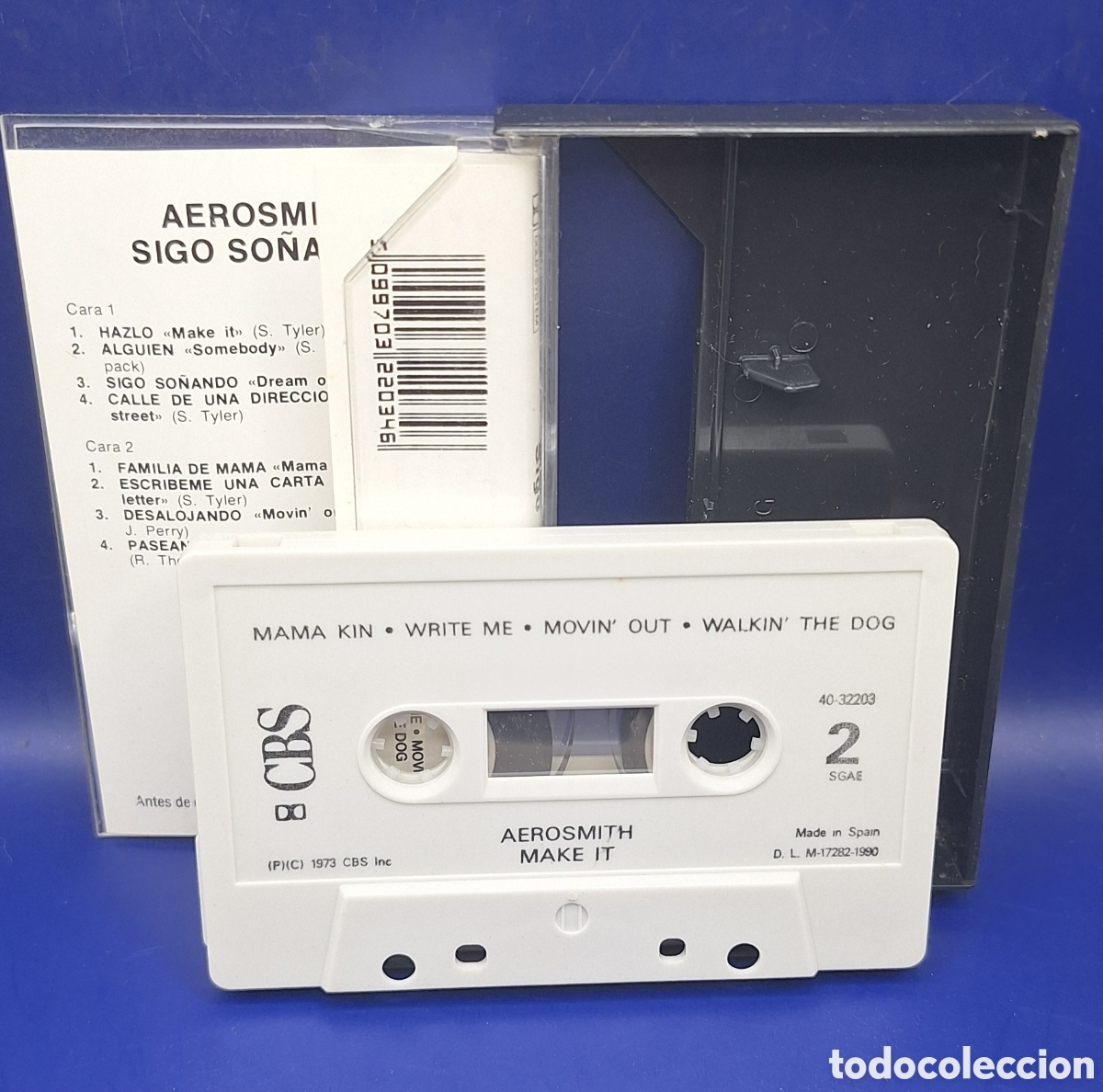 Casetes antiguos: Casete Aerosmith - Sigo So&ntilde;ando - - Foto 5
