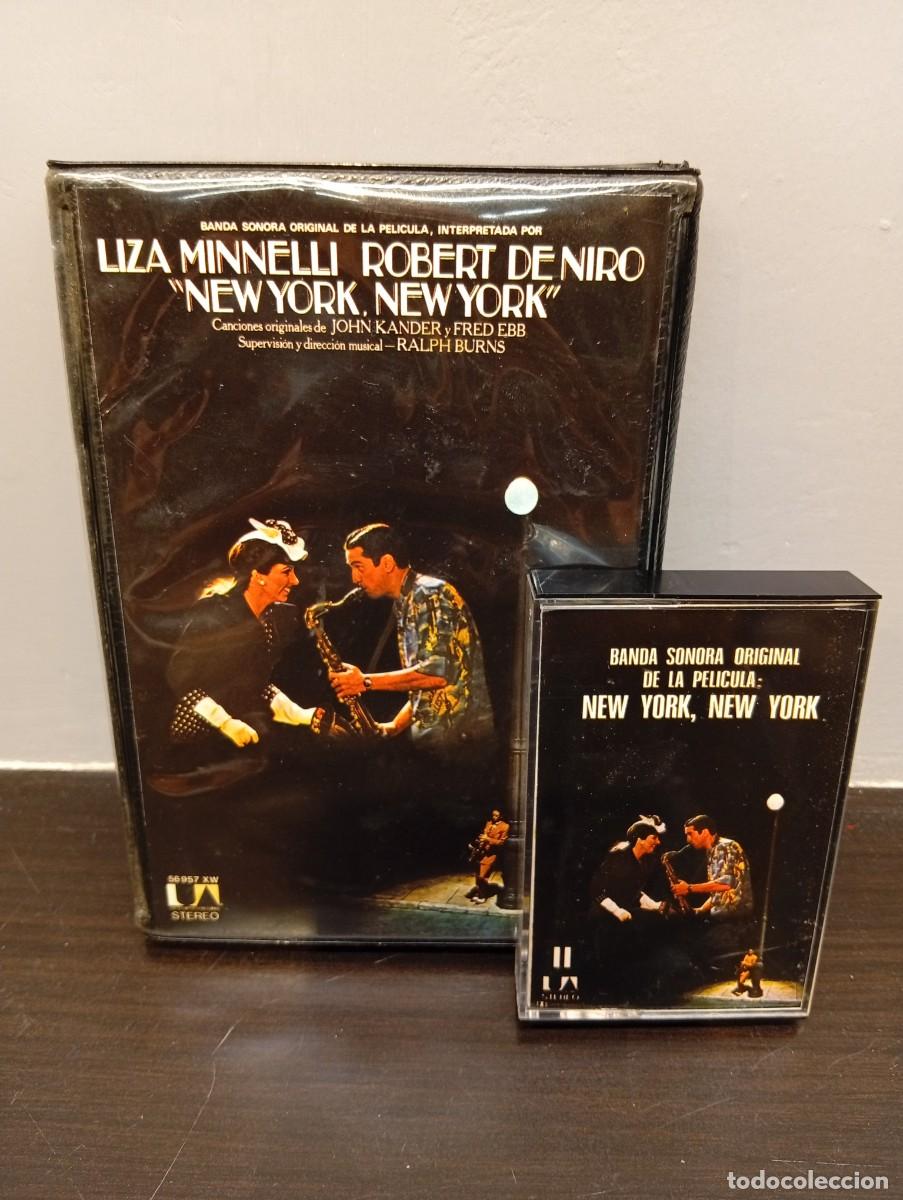 Casetes antiguos: CASSETTE NEW YORK NEW YORK, LIZA MINNELLI & ROBERT DE NIRO-EDICI&Oacute;N CASETE-RARO-CASSETTE B.O.