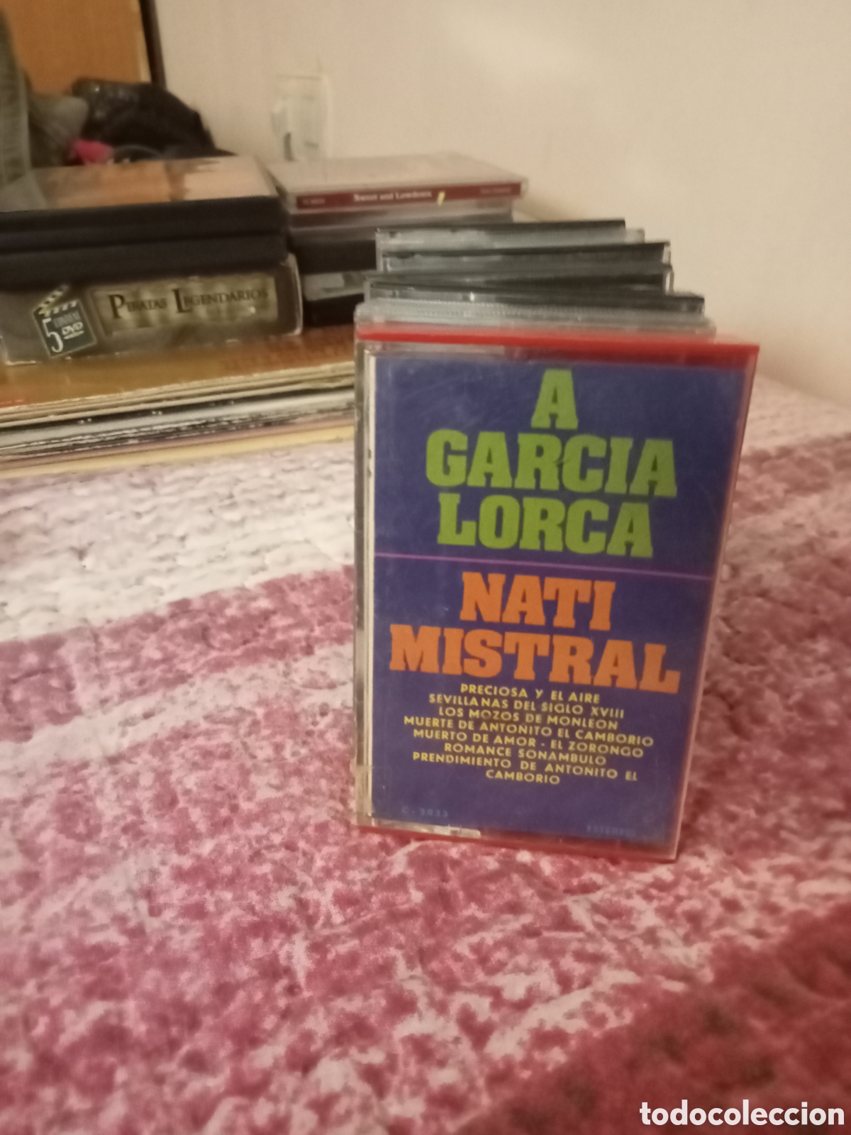 Casetes antiguos: Nati Mistral A Garc&iacute;a Lorca