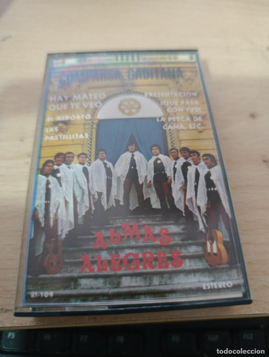 Casetes antiguos: ALMAS ALEGRES. COMPARSA GADITANA. - Foto 1