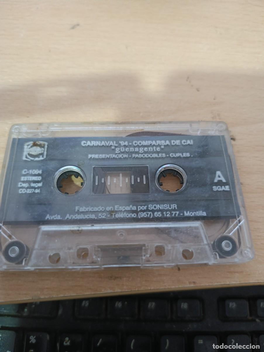 Casetes antiguos: G&Uuml;ENAGENTE. CARNAVAL DE CADIZ. SOLAMENTE EL CASSETTE.