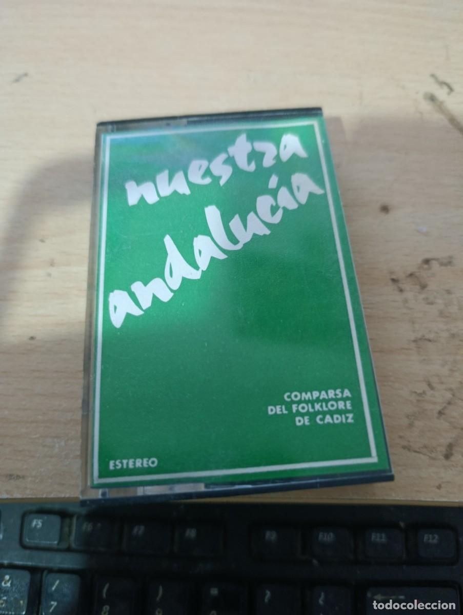 Casetes antiguos: NUESTRA ANDALUCIA. COMPARSA DE FOLKLORE DE CADIZ.