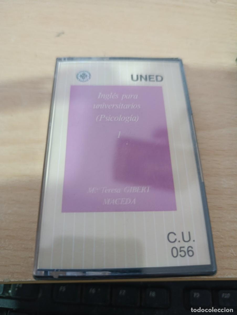 Casetes antiguos: UNED. UNIVERSIDAD A DISTACIA. INGLES PARA UNIVERSITARIA PSICOLOGIA. C15F