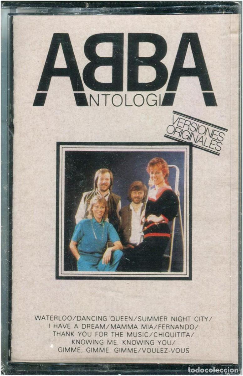 Old Cassettes: ABBA &ndash; Antologia - Cassette Promo Spain 1982 - Carnaby CAB - 001 - Precintado