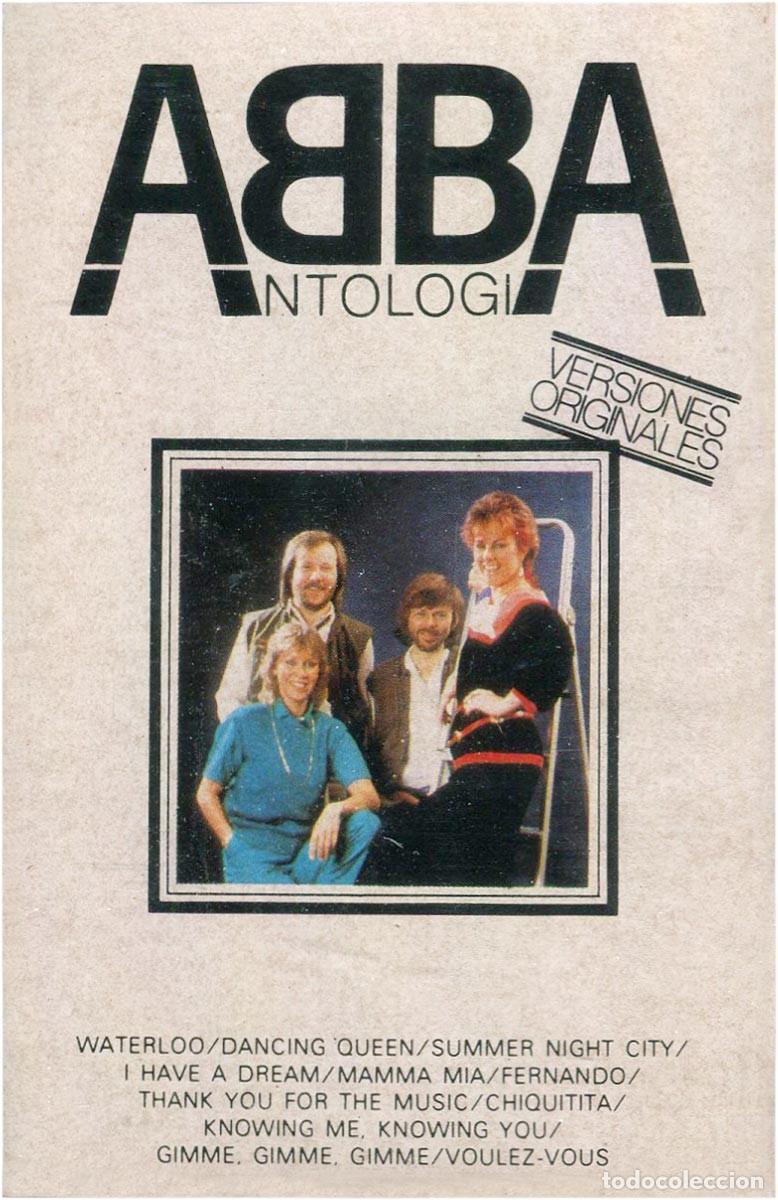 Casetes antiguos: ABBA &ndash; Antologia - Cassette Promo Spain 1982 - Carnaby CAB - 001 - Precintado