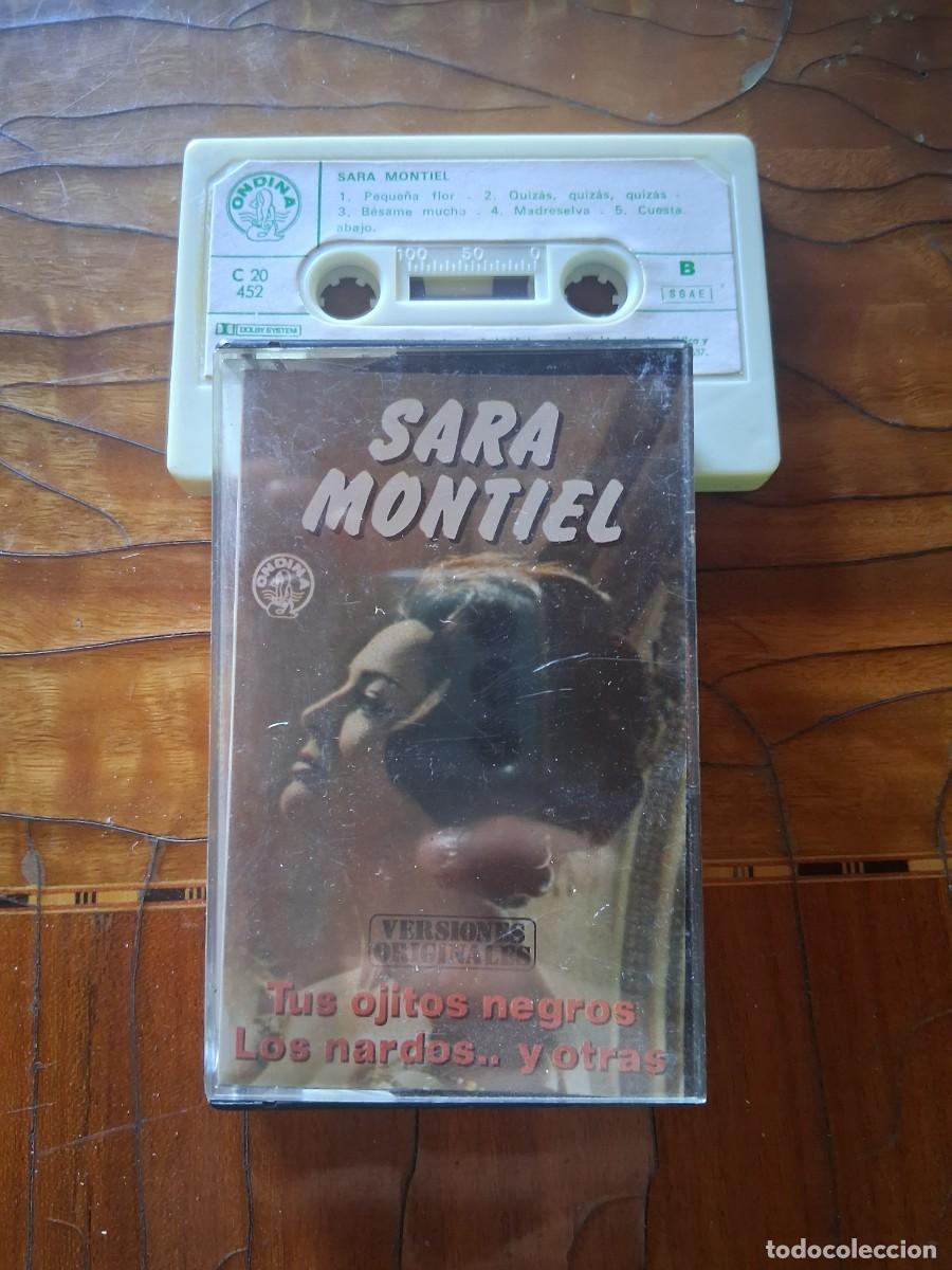 Casetes antiguos: Casete cinta de m&uacute;sica Espa&ntilde;ola Sara Montiel