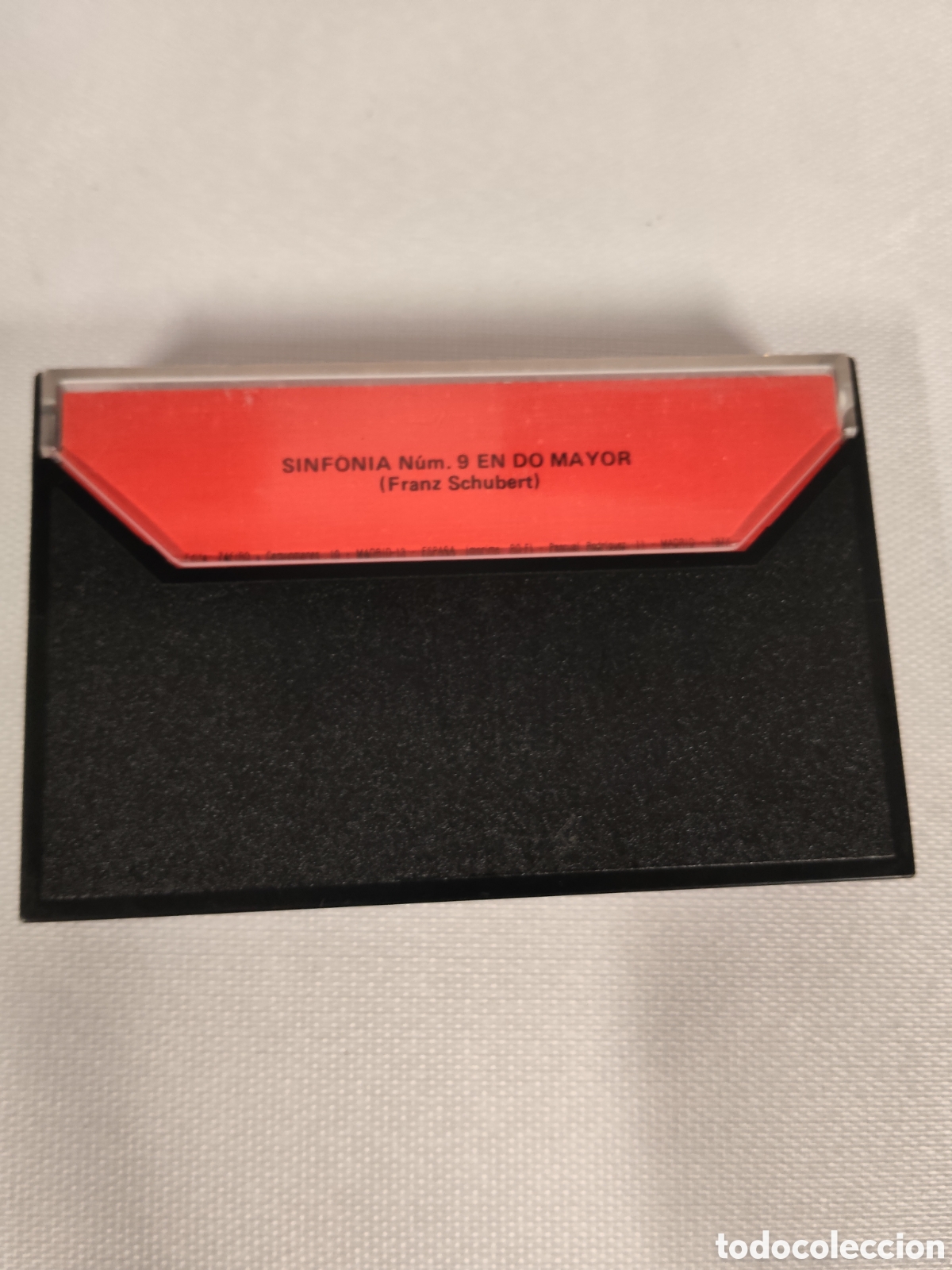 Casetes antiguos: Cassette Schubert Sinfonia 9 RTVE (1978) - Foto 2