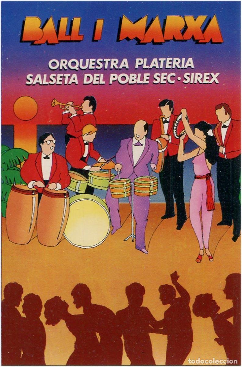 Casetes antiguos: Orquestra Plateria, Salseta Del Poble Sec, Sirex - Ball I Marxa - Cassette Promo Spain 1982 - Ariola