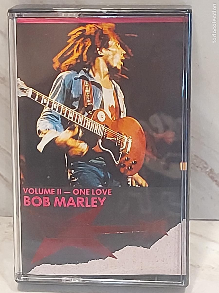 Casetes antiguos: BOB MARLEY | VOLUME II &ndash; ONE LOVE | CASETE 1987 | MADE IN HOLLAND | DE LUJO