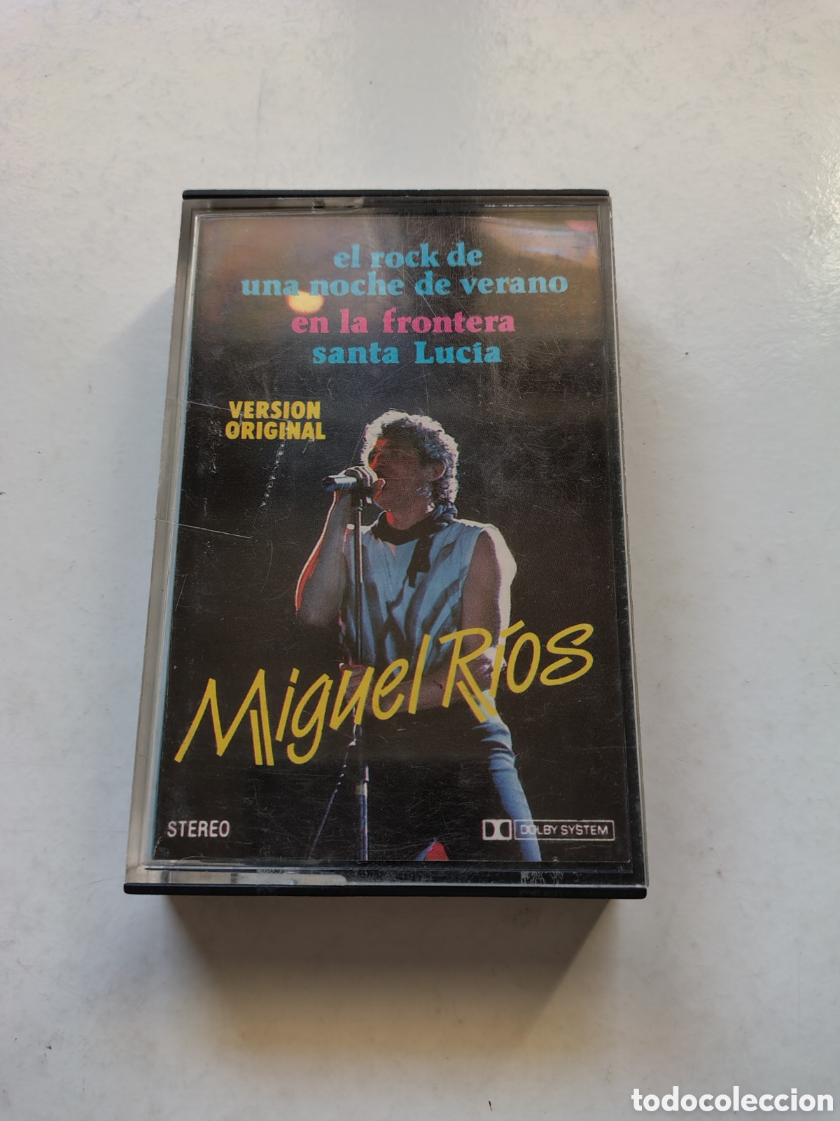 Casetes antiguos: MIGUEL RIOS El rock de una noche de verano, etc ( 1984 TIP FONOGRAM )