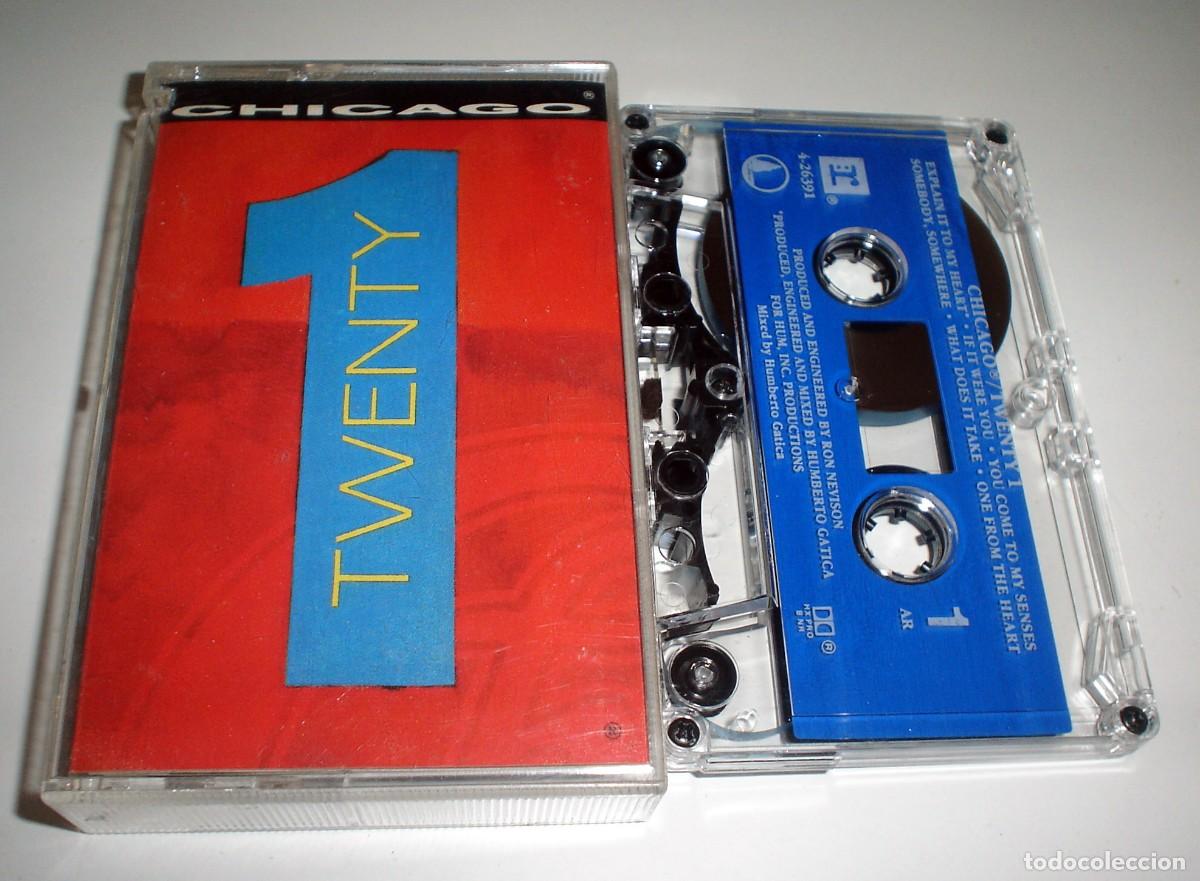Cassetes antigas: CASSETTE CHICAGO - TWENTY 1