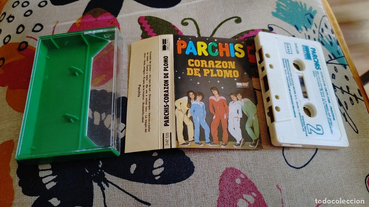 Casetes antiguos: PARCHIS-CASETE CORAZON DE PLOMO