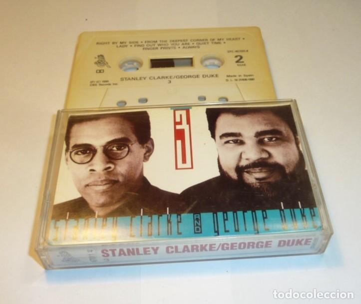 Casetes antiguos: STANLEY CLARKE / GEORGE DUKE // TRES // 1990 // CASETE