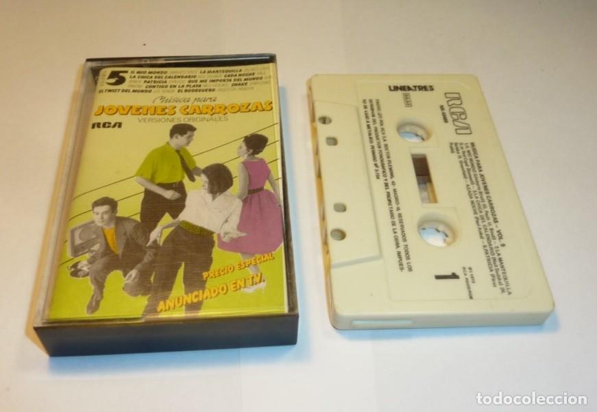 Casetes antiguos: MUSICA PARA JOVENES CARROZAS // N&ordm; 5 // 1972 // CASETE