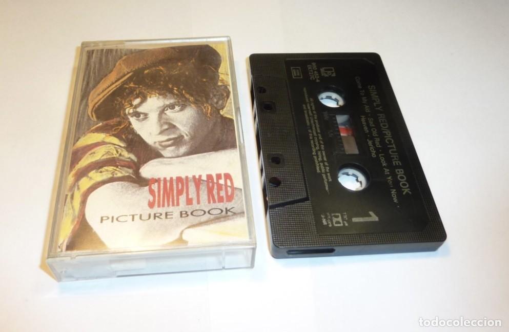 Casetes antiguos: SIMPLY RED // PICTURE BOOK // MADE IN GERMANY // 1986 // CASETE