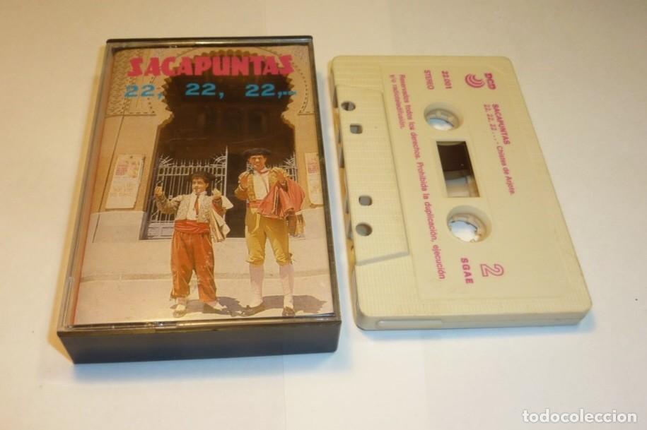 Casetes antiguos: SACAPUNTAS // 22, 22, 22 // 1987 // CASETE