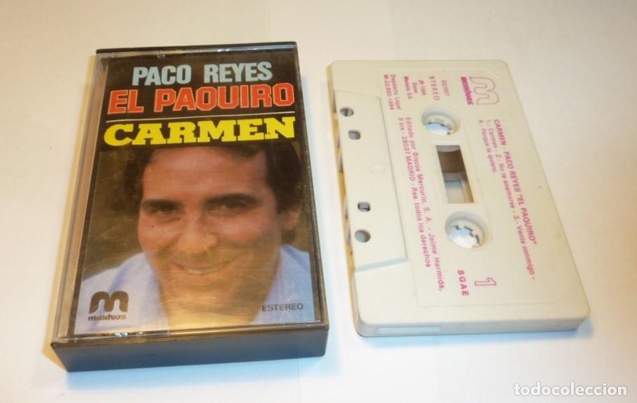 Casetes antiguos: PACO REYES EL PAQUIRO // CARMEN // 1984 // CASETE