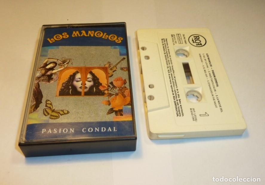 Casetes antiguos: LOS MANOLOS // PASION CONDAL // 1991 // CASETE