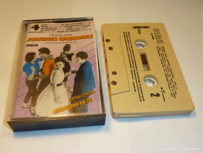 Casetes antiguos: MUSICA PARA JOVENES CARROZAS // N&ordm; 4 // 1972 // CASETE