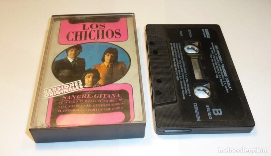 Casetes antiguos: LOS CHICHOS // SANGRE GITANA // 1991 // CASETE