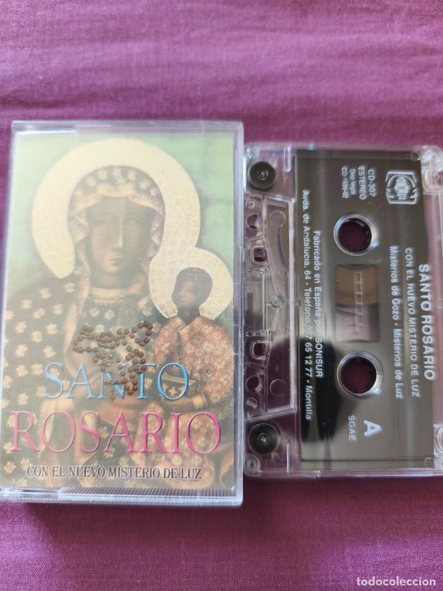 Casetes antiguos: Santo Rosario los cuatro misterios