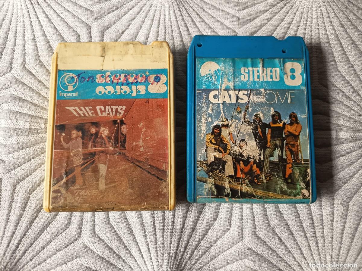 Casetes antiguos: The Cats: - Take Me With You. - Home. 8 track, stereo 8, 8 pistas