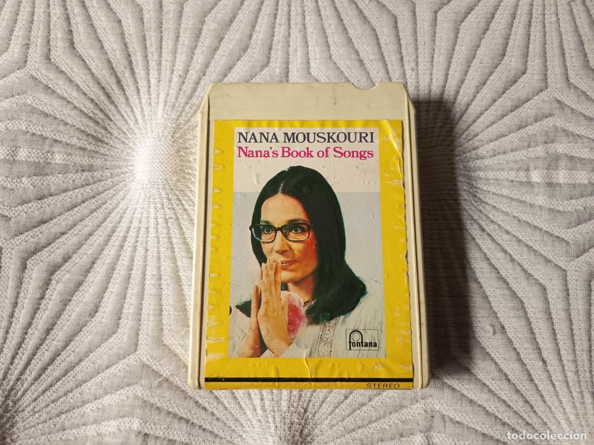 Casetes antiguos: Nana Mouskouri &ndash; Nana's Book Of Songs. 8 track, stereo 8, 8 pistas