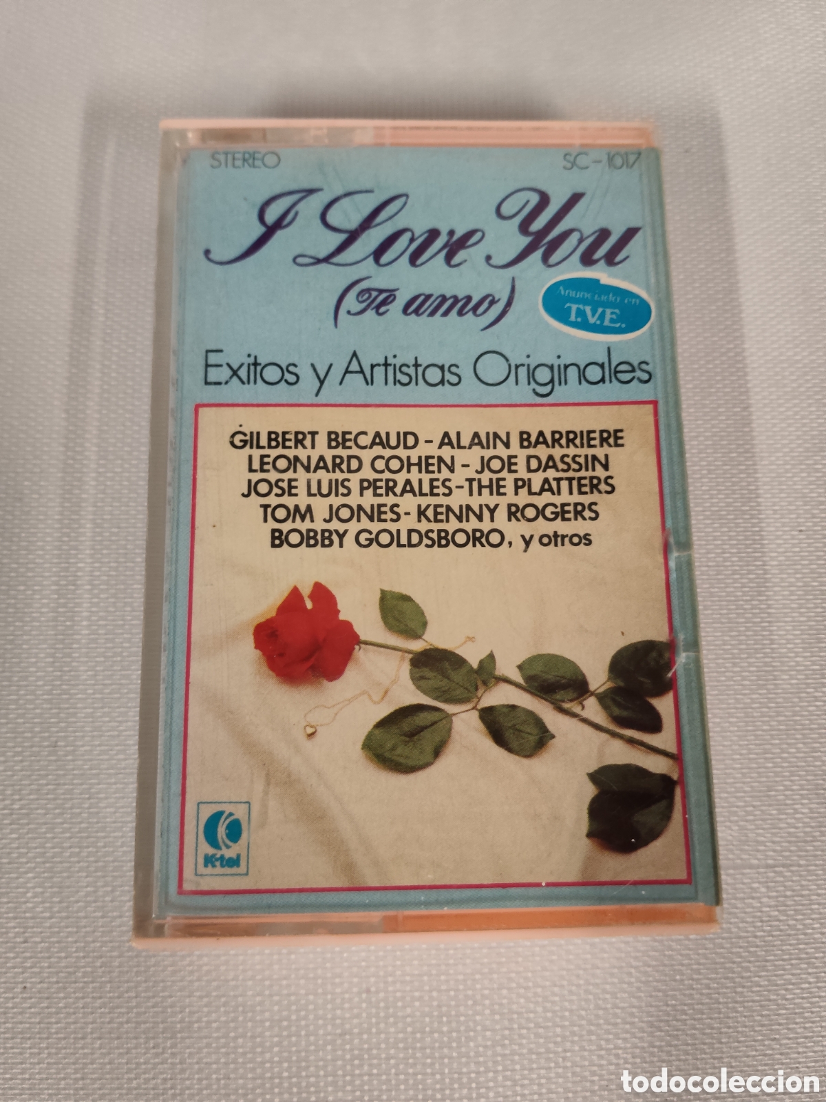 Casetes antiguos: Cassette I Love You K-Tel 1980 Cohen Perales