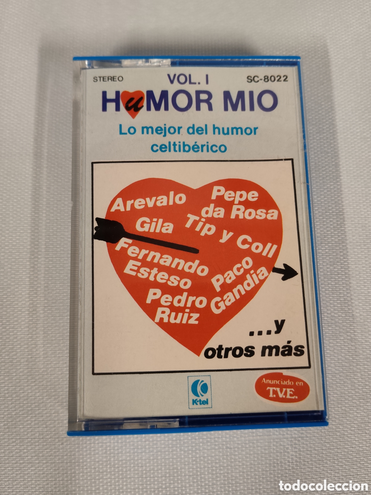 Casetes antiguos: Cassette Humor M&iacute;o - Vol. I (K-Tel 1980)