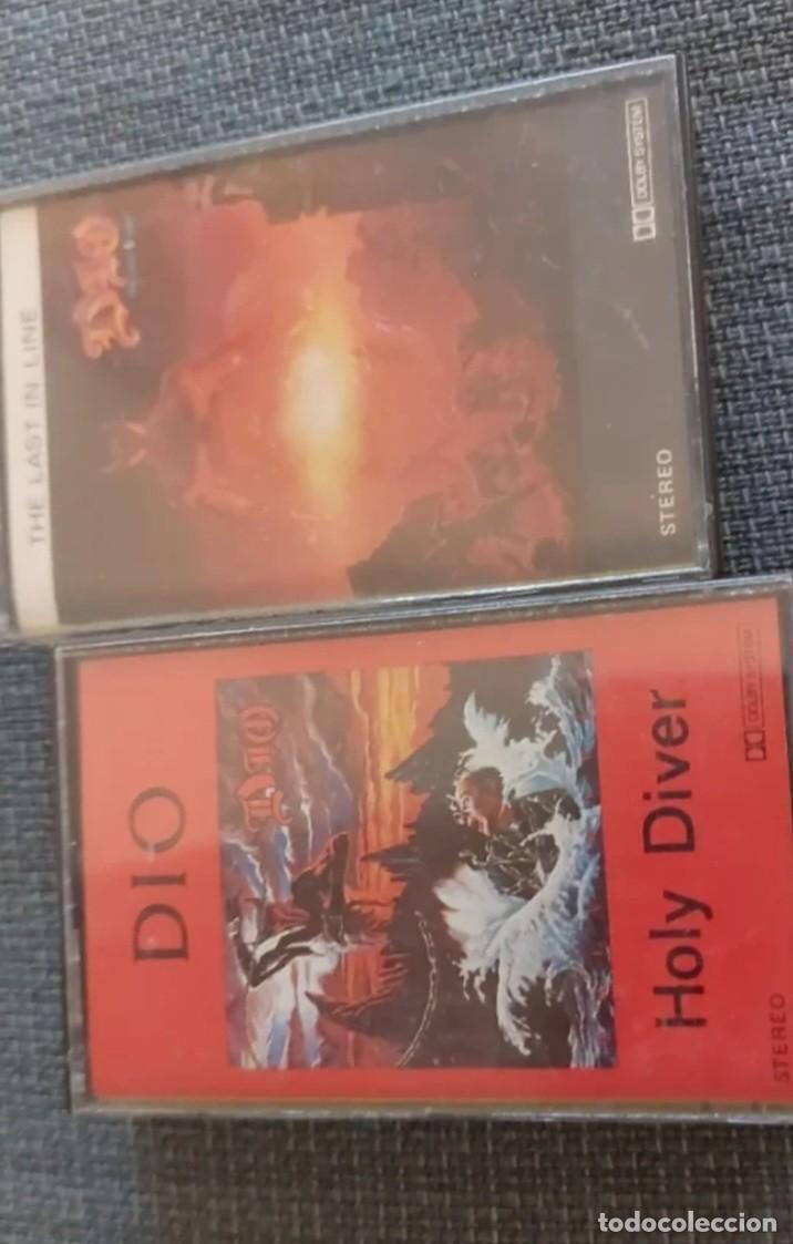 Casetes antiguos: lote casetes heavy Metal Dio buen estado