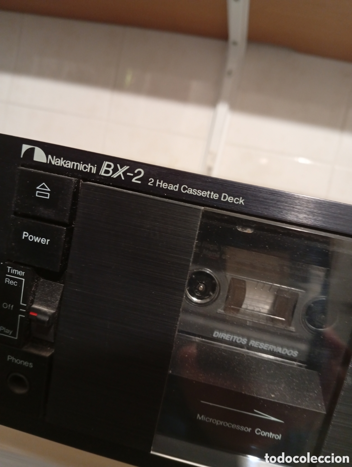 Casetes antiguos: NAKAMICHI BX-2. PLETINA CASSETTE. 2 HEAD.
