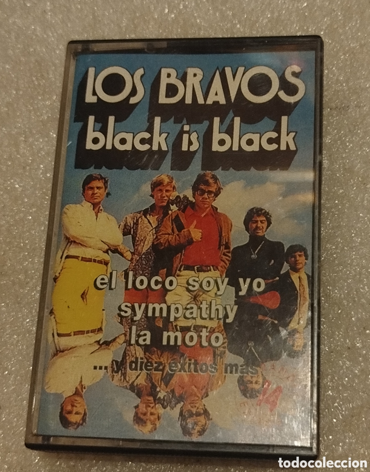 Casetes antiguos: Los Bravos - Black is black. CASSETTE