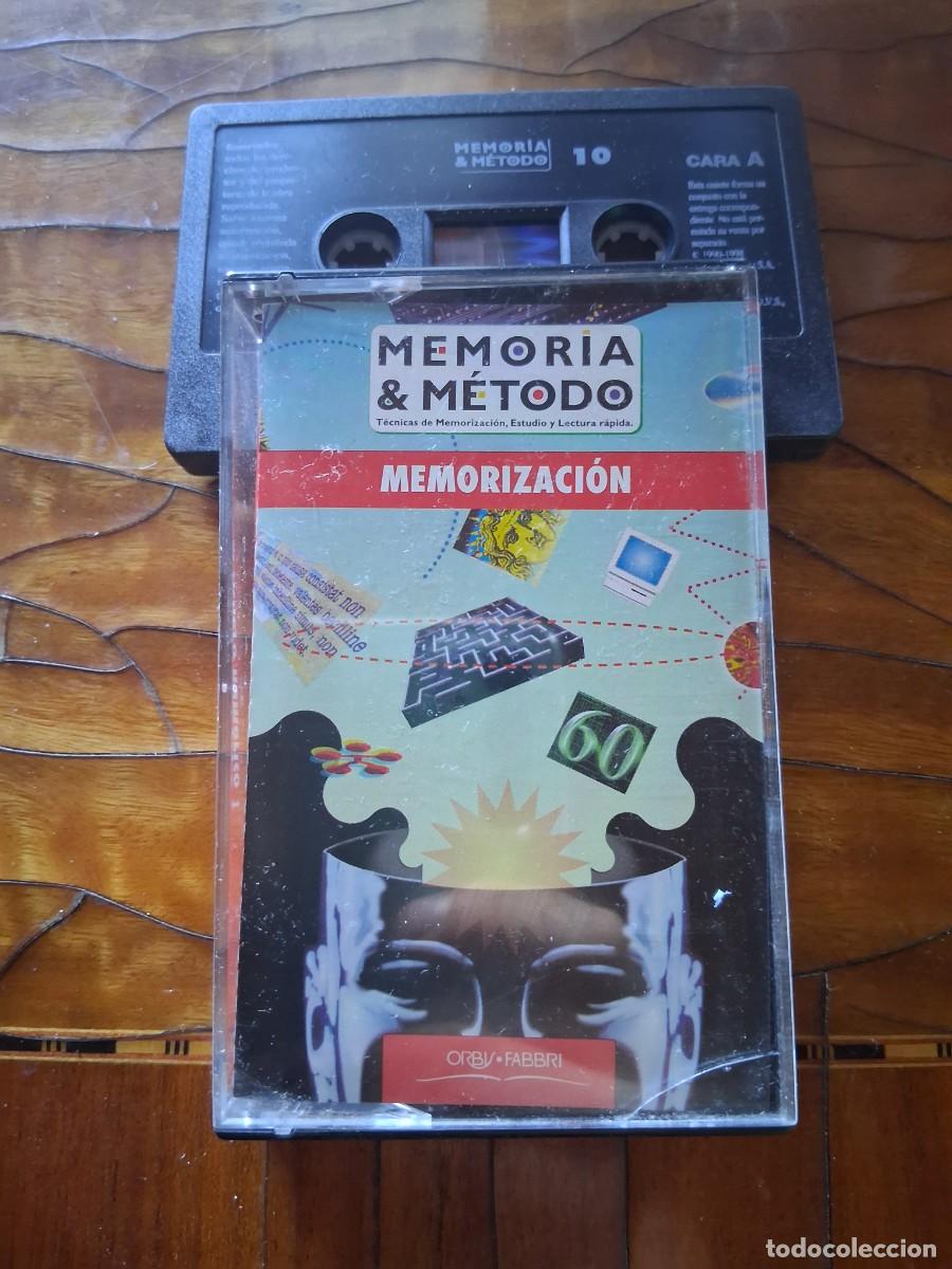 Casetes antiguos: Cinta casete de Memoria & m&eacute;todo memorizaci&oacute;n Orbis Fabbri