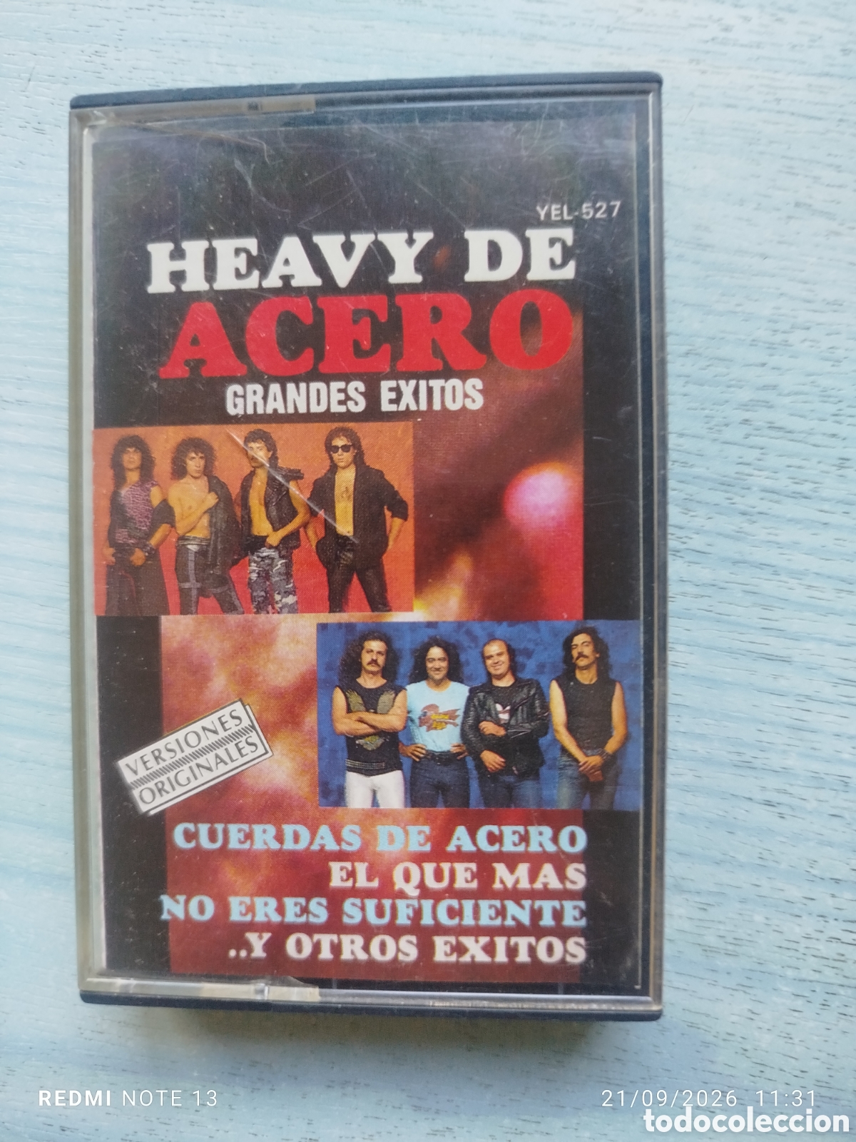 Casetes antiguos: Heavy de acero.grandes exitos - Foto 1