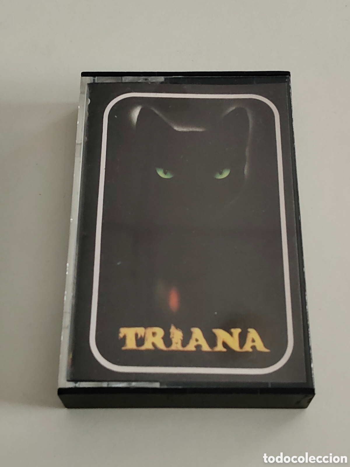 Casetes antiguos: Cinta casete Triana Un encuentro a&ntilde;o 1980 rock andaluz