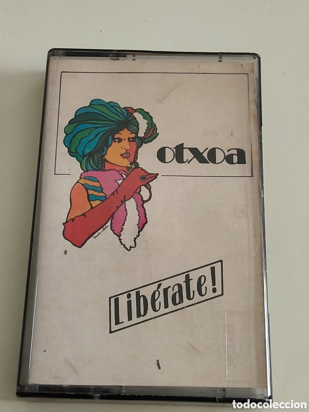 Casetes antiguos: Casete musical Lib&eacute;rate Otxoa xoxoa 1981 Bilbao