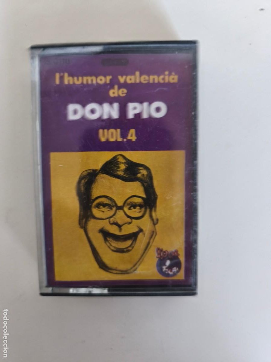 Cassettes Anciennes: Casete original L'HUMOR VALENCI&Agrave; DE DON PIO &ndash; VOLUMEN IV