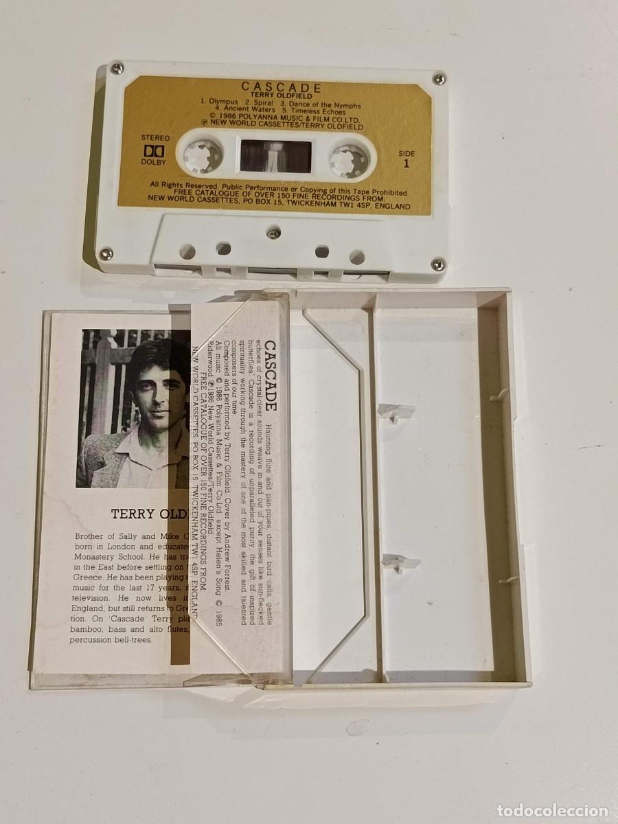 Casetes antiguos: Cassette Cascade Terry Oldfield - Foto 2