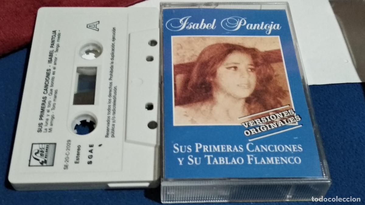 Casetes antiguos: CASETE CINTA CASSETTE ( ISABEL PANTOJA - SUS PRIMERAS CANCIONES Y SU TABLAO FLAMENCO ) 1990 FODS
