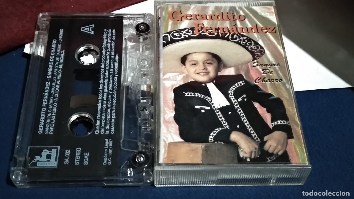 Casetes antiguos: GERARDITO FERNANDEZ / SANGRE DE CHARRO / ORQUESTAS Y GRUPOS CANARIOS - 1997 SANTANA ALONSO - CASETE