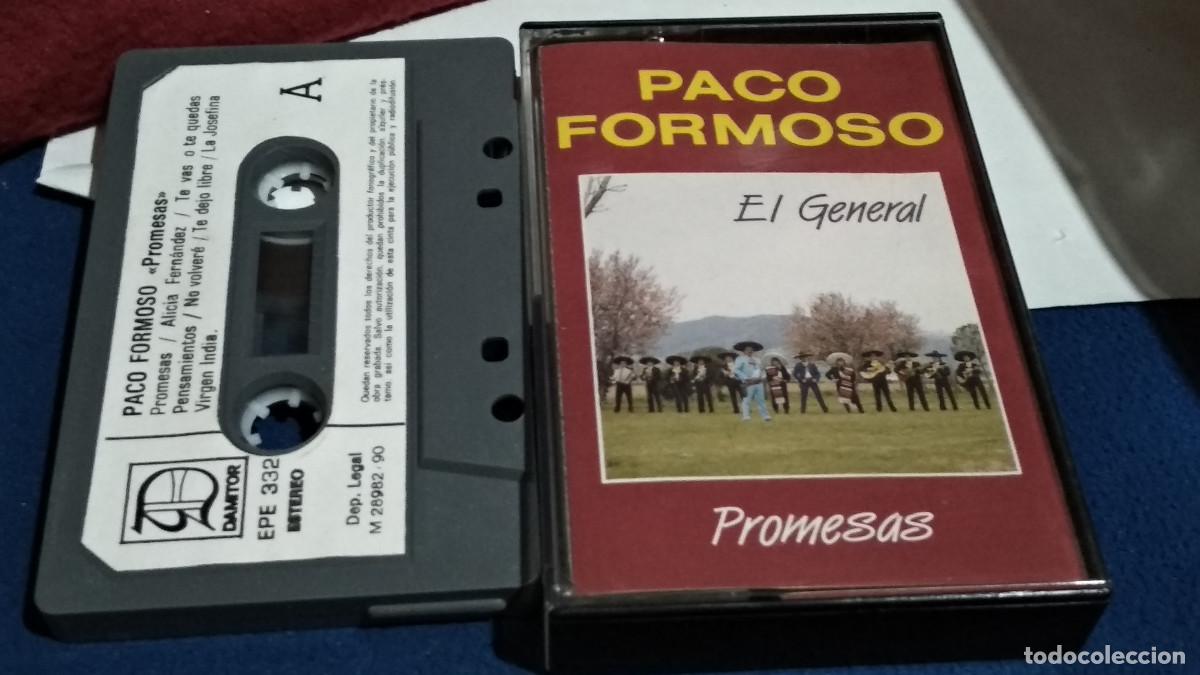 Casetes antiguos: PACO FORMOSO EL GENERAL / PROMESAS - 1990 DAMITOR - CASETE CINTA CASSETTE