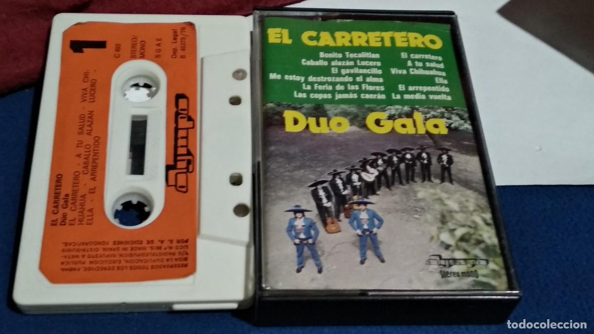 Casetes antiguos: DUO GALA / EL CARRETERO - RANCHERAS- 1976 OLIMPO - CASETE CINTA CASSETTE