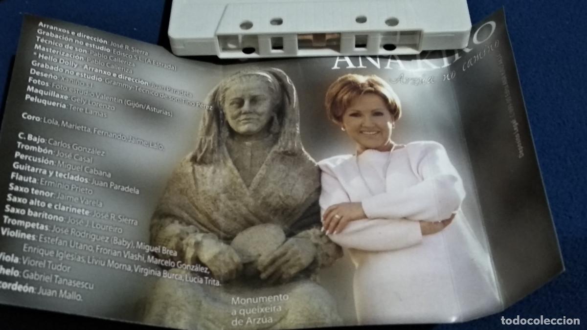 Casetes antiguos: ANA KIRO / ARZ&Uacute;A NO CAMI&Ntilde;O - 2000 ANA KIROCANCIONES GALLEGAS - CASETE CINTA CASSETTE