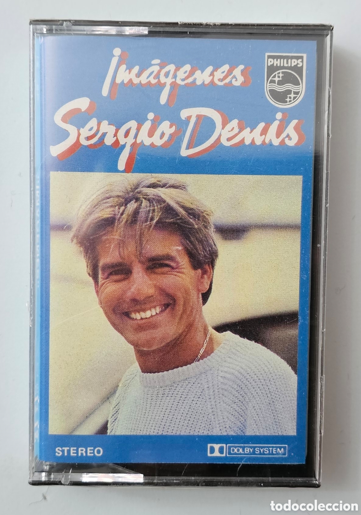 Casetes antiguos: CASSETTE SERGIO DENIS - Im&aacute;genes (Argentina - Philips - 1986) Latin Pop PRECINTADA