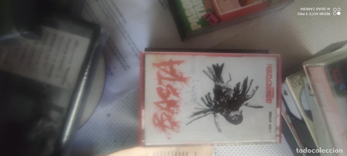 Casetes antiguos: Casete cinta m&uacute;sica Basta Quilapayun