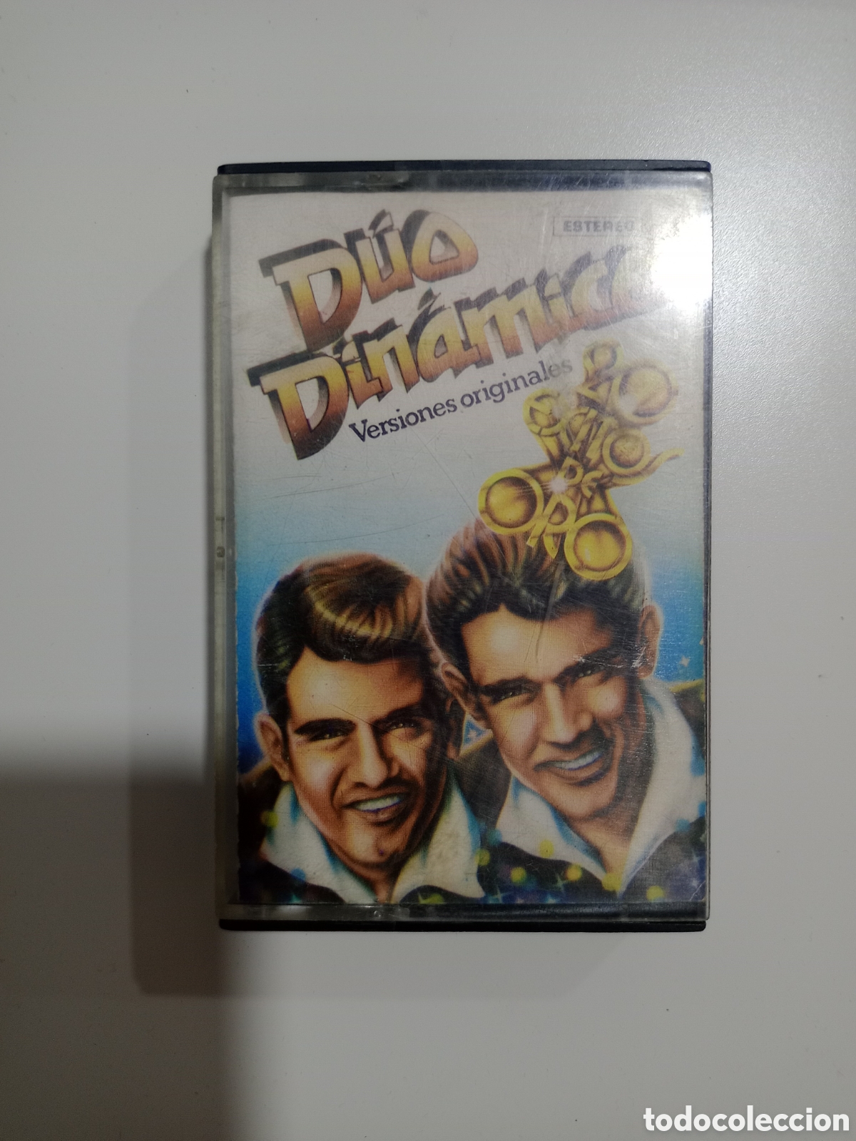 Casetes antiguos: Duo din&aacute;mico - 20 &eacute;xitos de oro - casete emi 1980 - pico uso