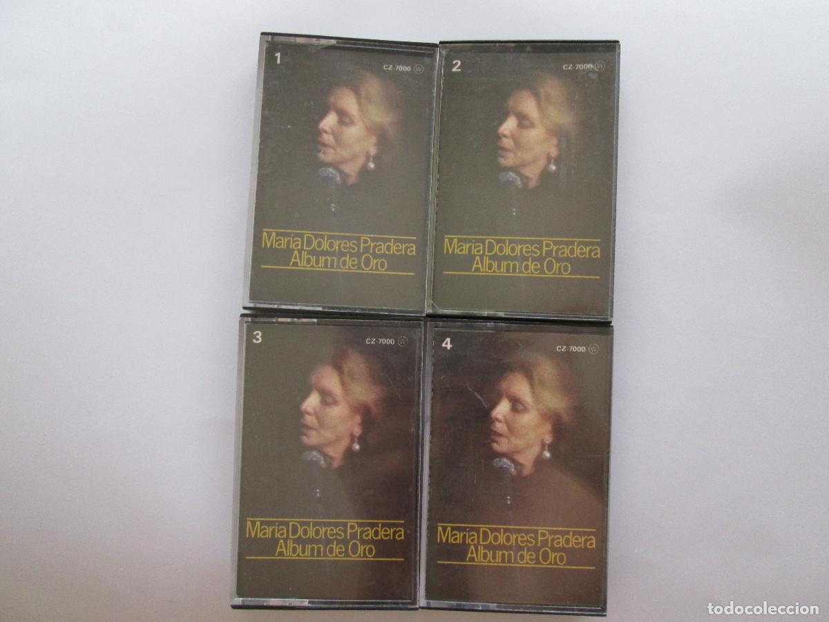 Casetes antiguos: MARIA DOLORES PRADERA - ALBUM DE ORO - 4 CASETES