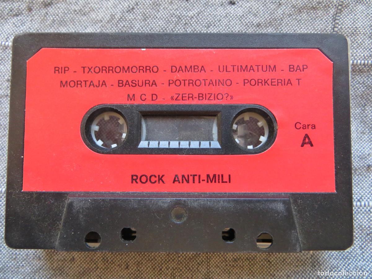 Casetes antiguos: Rock Anti Mili (Cass, Comp) LA POLLA- TIJUANA IN BLUE-ODI SOCIAL-MONSTRUACION-R.I.P.-M.C.D.