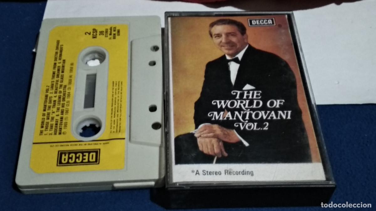 Casetes antiguos: THE WORLD OF MANTOVANI VOL 2 - 1969 DECCA CASETE CINTA CASSETTE